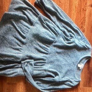 Cat & jack Gray sweater knit long sleeve dress